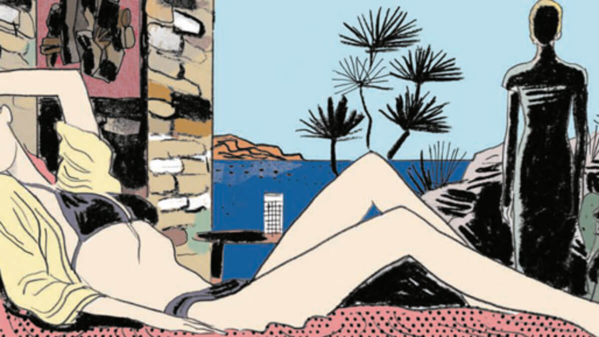 Bonjour tristesse de Frédéric Rébéna d'après Françoise Sagan (Rue de Sèvres) décrypté par Comixtrip