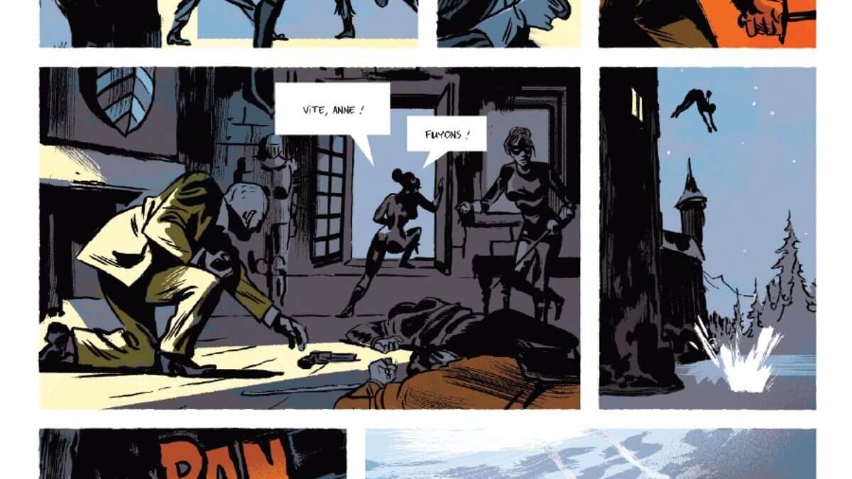 Beauté noire & le groupe Prospero 1 de Olivier Balez et Noël Simsolo (Glenat)