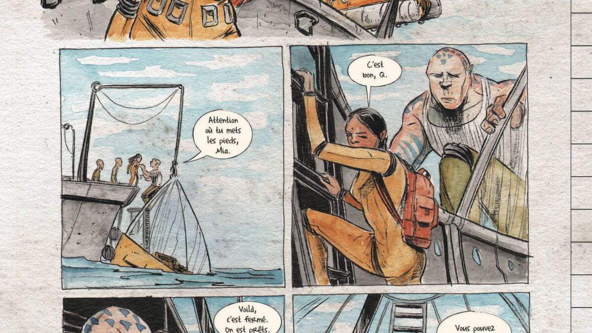 Dept H : meurtre en grande profondeur aux éditions Futuropolis décrypté sur Comixtrip, le site BD de référence