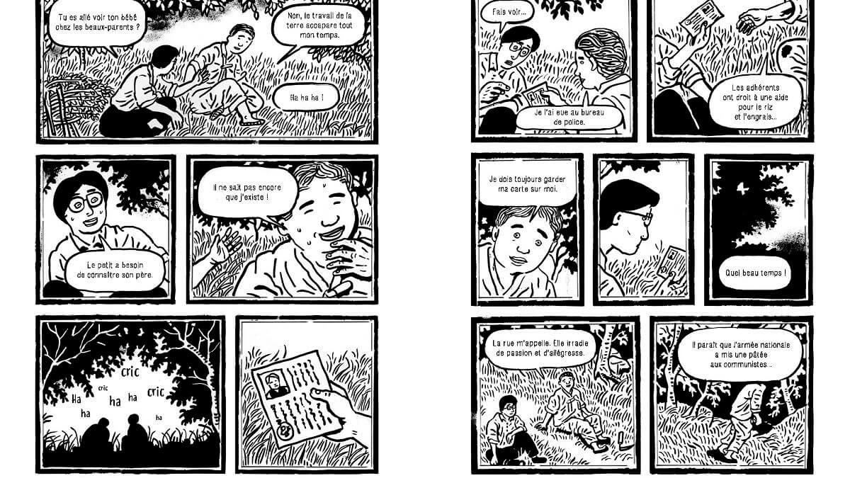 Mémoires d'un frêne de Park Kun-woong (Rue de l'échiquier) décrypté par Comixtrip