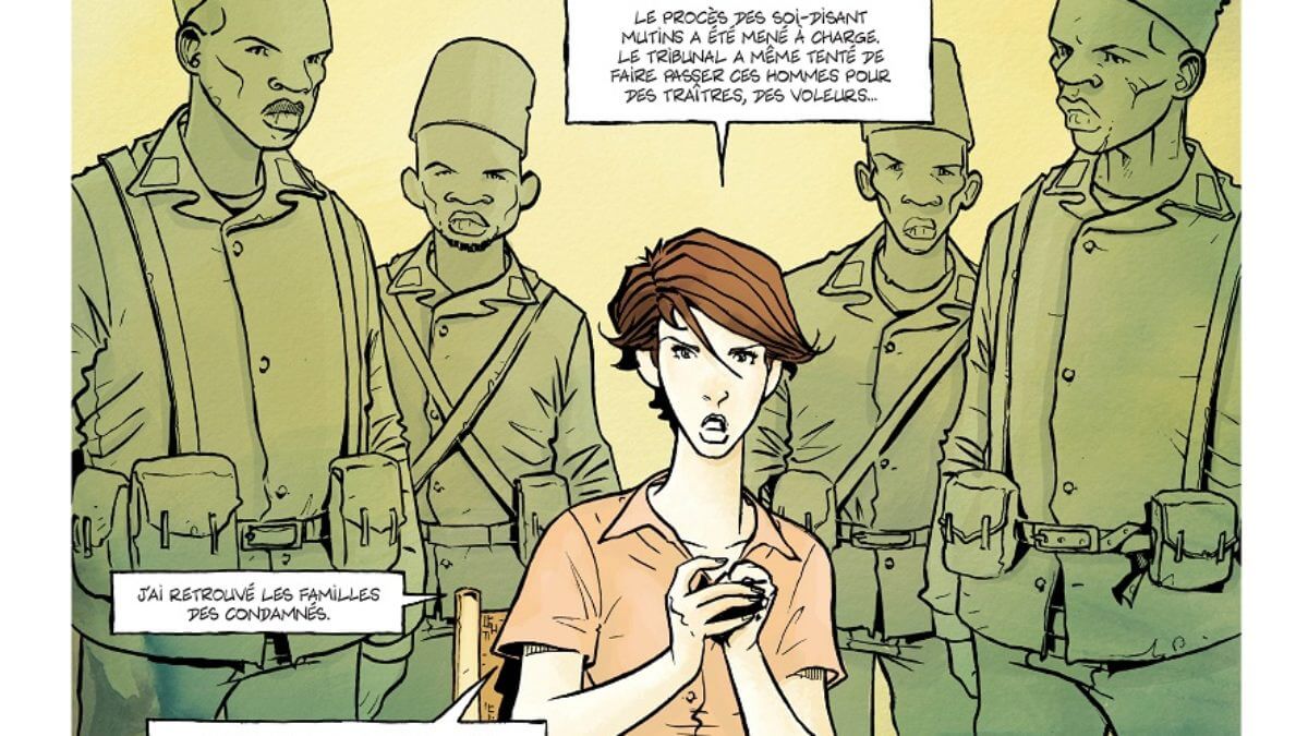 Mort par la France Thiaroye 1944 de Pat Perna et Nicolas Otero (Les Arènes) décrypté par Comixtrip