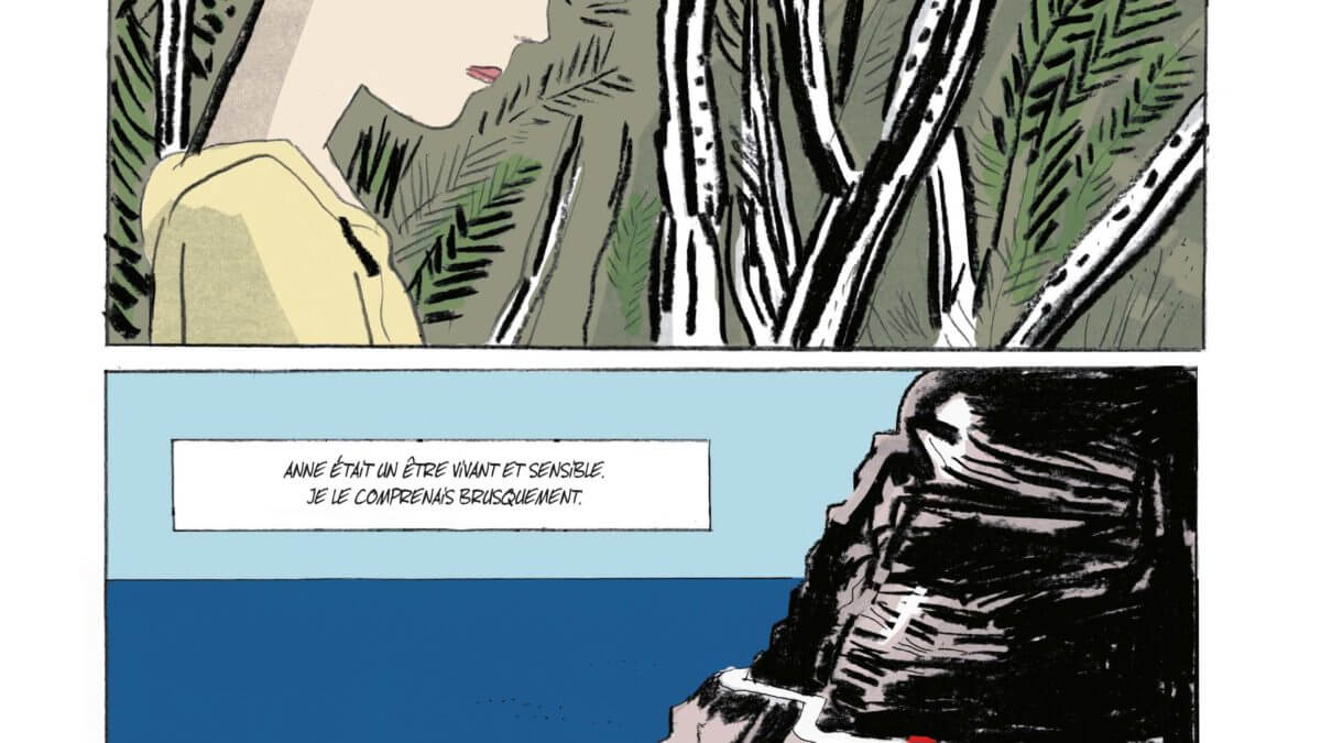 Bonjour tristesse de Frédéric Rébéna d'après Françoise Sagan (Rue de Sèvres) décrypté par Comixtrip