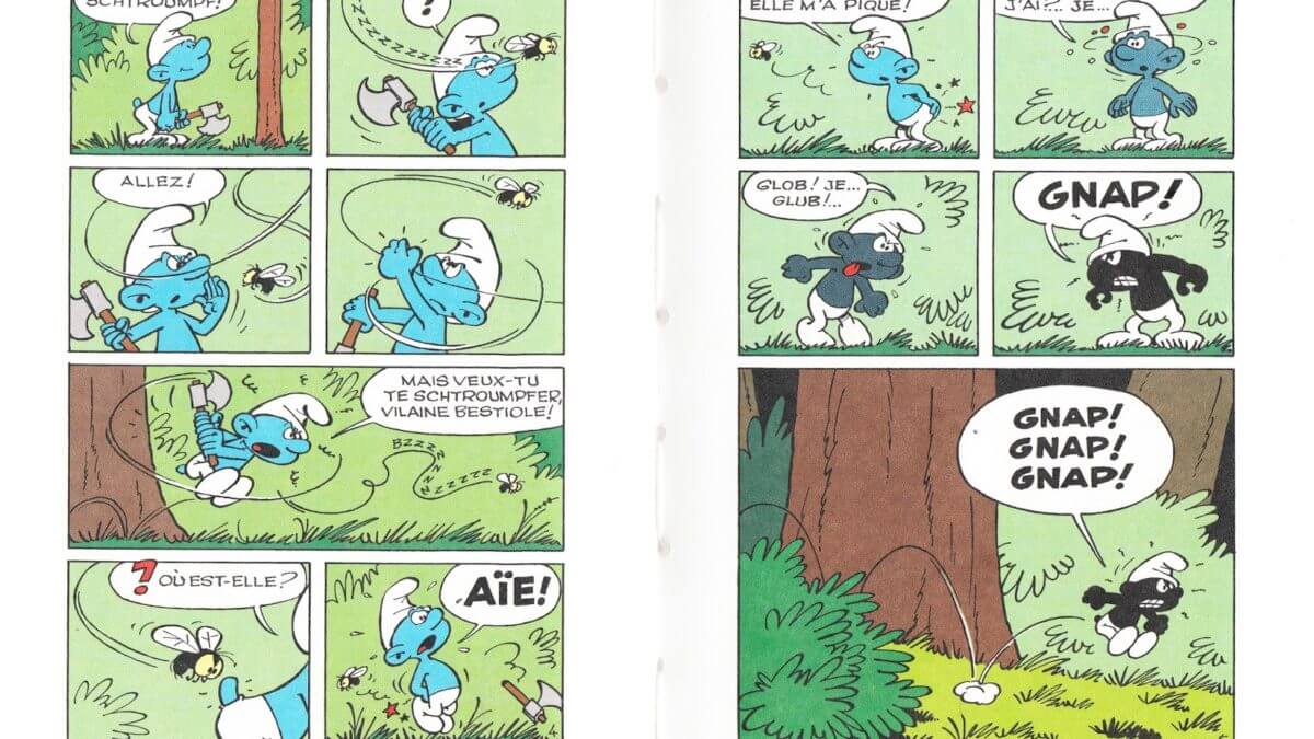 Les Schtroumpfs noirs de Peyo (Dupuis) décrypté par Comixtrip
