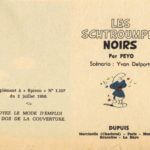 Les Schtroumpfs noirs de Peyo (Dupuis) décrypté par Comixtrip