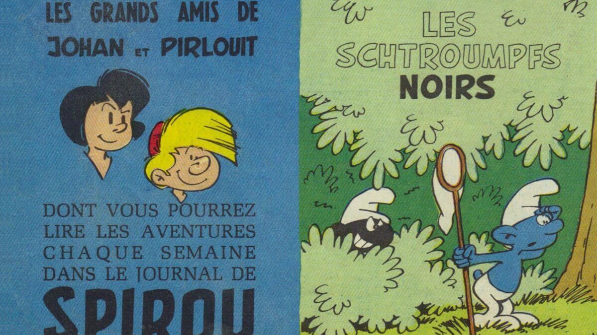 Les Schtroumpfs noirs de Peyo (Dupuis) décrypté par Comixtrip