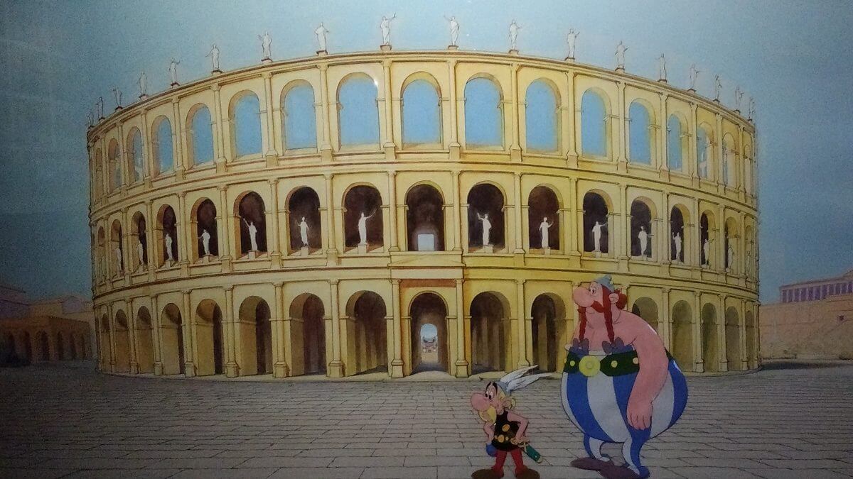 Goscinny et le cinéma (photo D. Canteau - Comixtrip) - Astérix de Goscinny et Uderzo