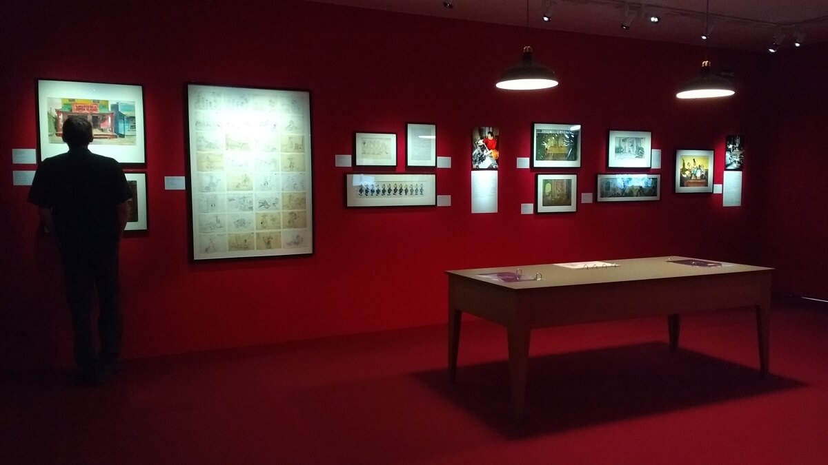 Goscinny et le cinéma (photo D. Canteau - Comixtrip) - Astérix de Goscinny et Uderzo