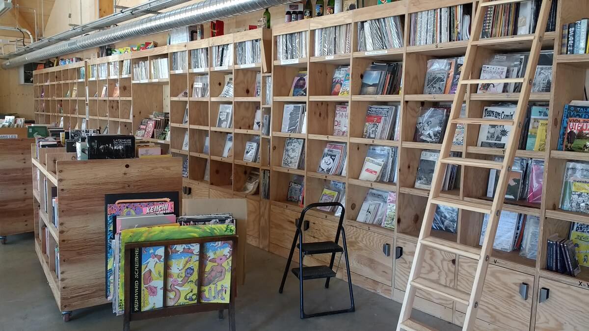 La fanzinothèque (Photo Comixtrip - Damien Canteau)