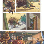 Panique au zoo de Frédéric Barèges et Marie Voyelle (Delcourt) - comixtrip