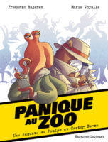 Panique au zoo de Frédéric Barèges et Marie Voyelle (Delcourt) - comixtrip