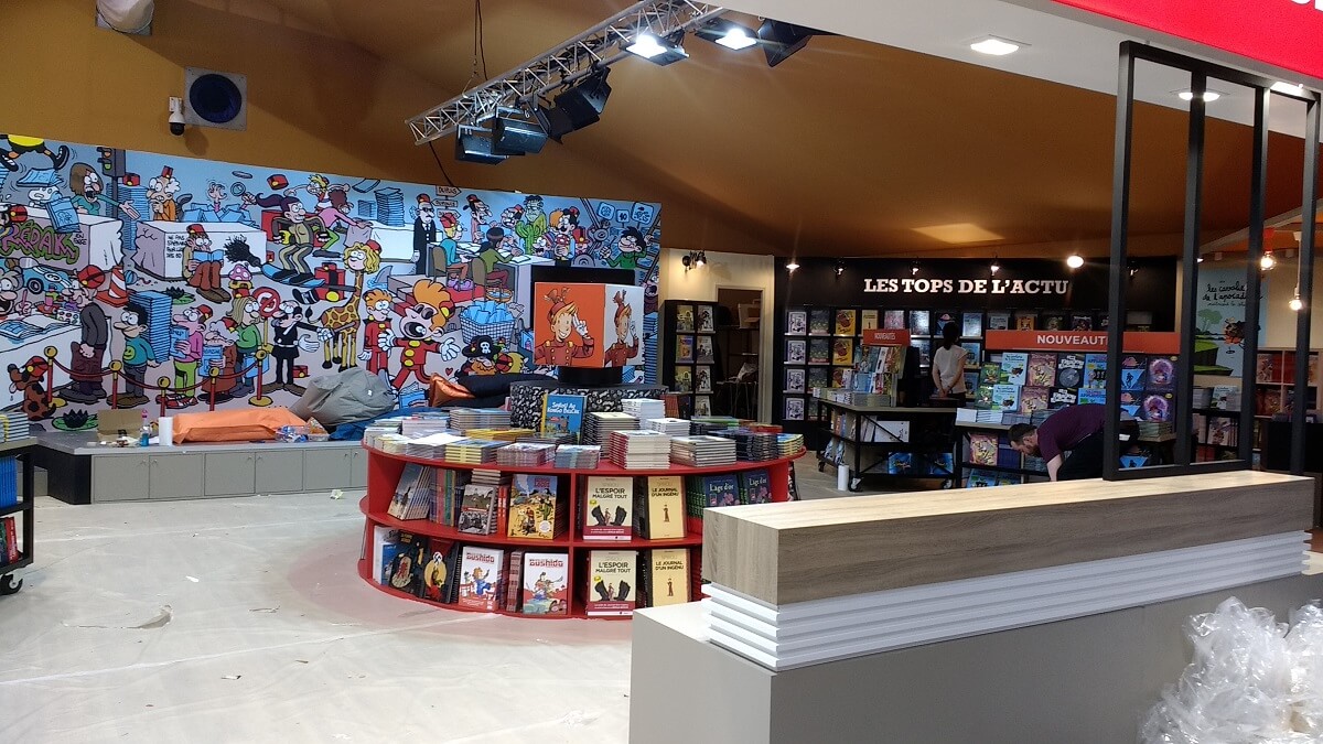 Les bulles se préparent à Angoulême 2019 (photo Comixtrip)