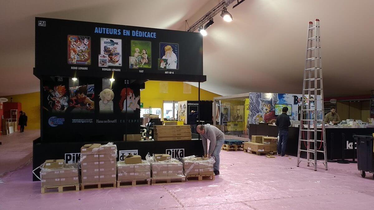 Les bulles se préparent à Angoulême 2019 (photo Comixtrip) - Manga City
