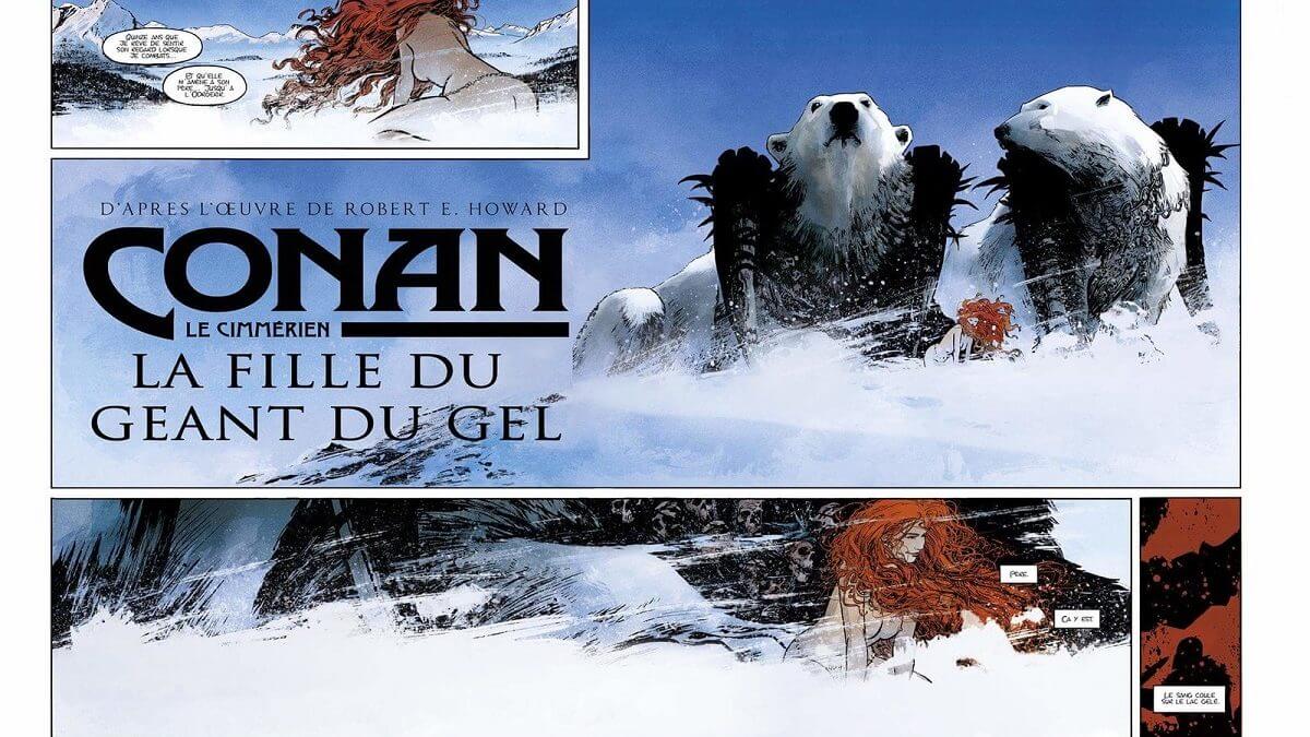 Conan le cimmérien 4 de Robin Recht (Glénat)