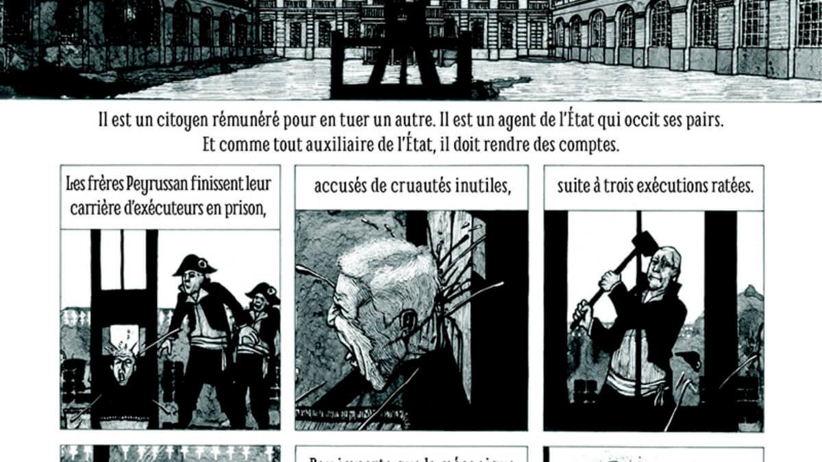 La guillotine de Marie Gloris Bardiaux-Vaïente et Rica (Eidola)