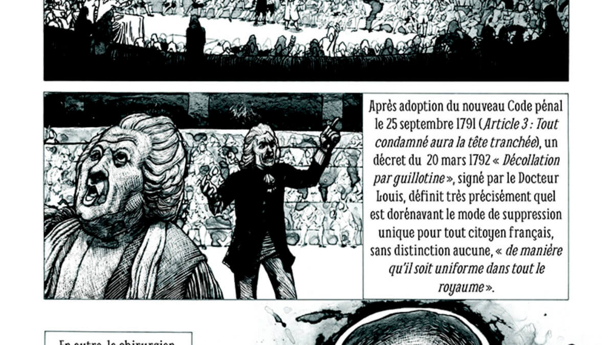 La guillotine de Marie Gloris Bardiaux-Vaïente et Rica (Eidola)