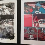 Exposition Robin Cousin dans les B.U. de Poitiers. Compte-rendu par Comixtrip, le site BD de référence