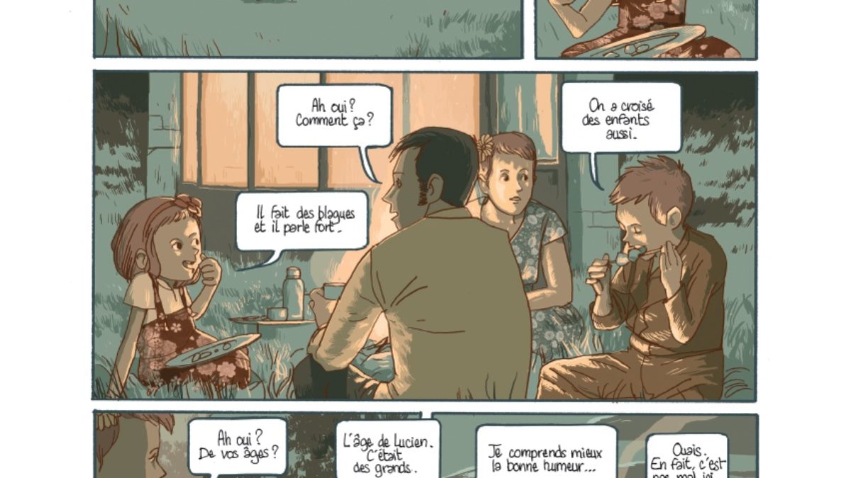 Lucien et les mystérieux phénomènes, tome 1 de Delphine Le Lay et Alexis Horellou (Casterman)