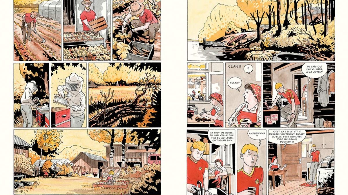 L'île sur la Volga de Iwan Lepingle (Sarbacane)