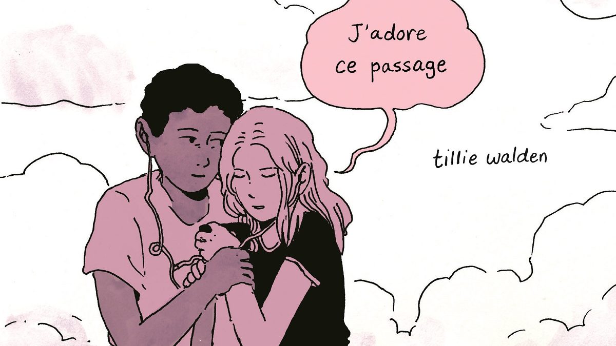 J'adore ce passage de Tillie Walden (Gallimard)