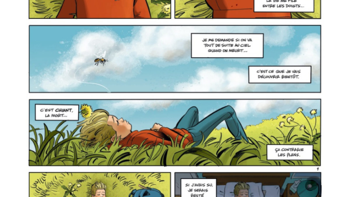 Mort et déterré 1 de Jocelyn Boisvert et Pascal Colpron (Dupuis)