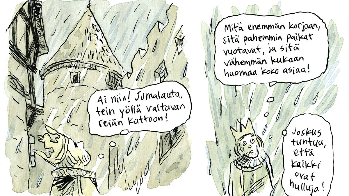 Comment le roi a perdu la tête de Ville Ranta (Editions çà et là)