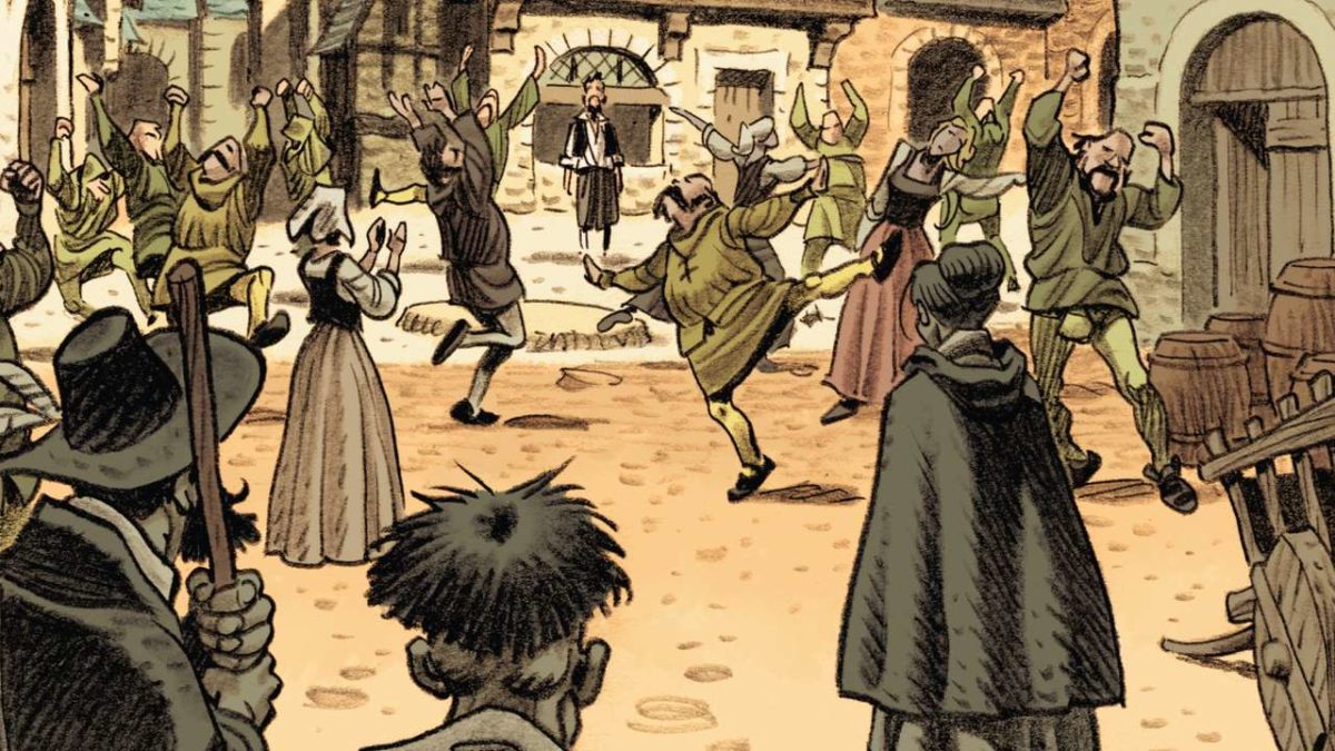 Entrez dans la danse de Richard Guérineau d'après Jean Teulé (Delcourt)