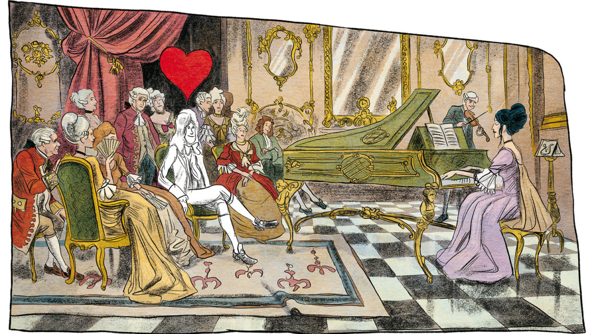 Voltaire très amoureux de Clément Oubrerie (Les Arènes)