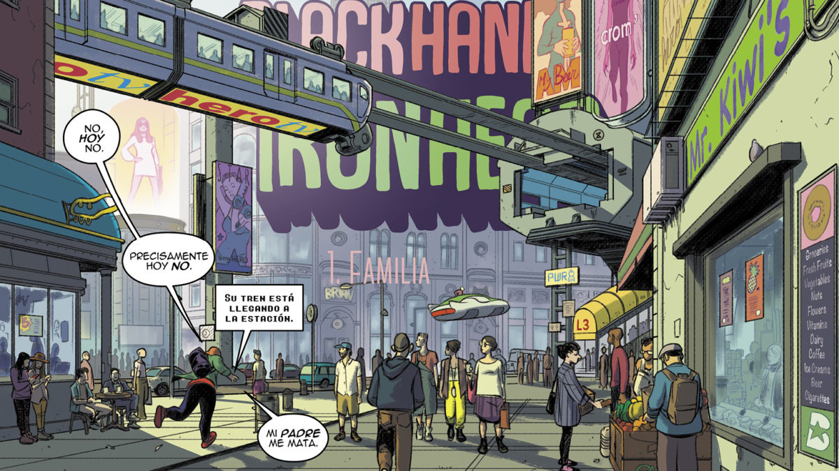 Black Hand & Iron Head de David Lopez et Nayoung Kim (Urban Comics)