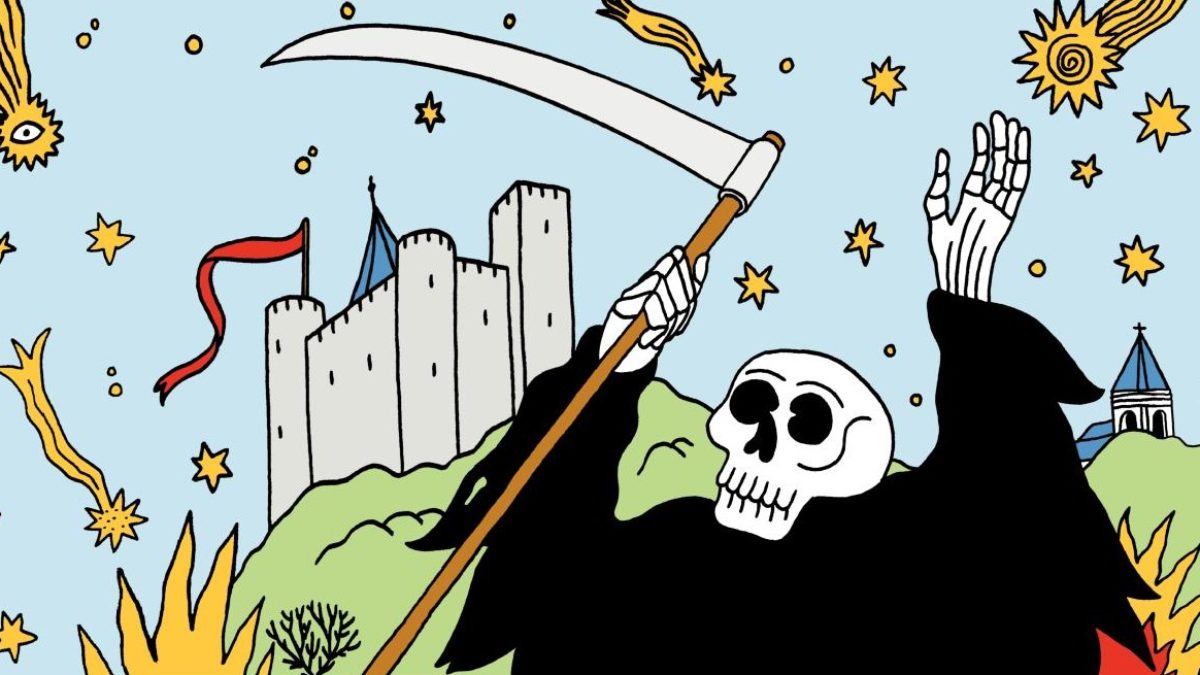 A la vie à la mort des Rois maudits à la Guerre de cent ans de Etienne Anheim, Valérie Theis et Sophie Guerrive (La découverte / La revue dessinée) Histoire dessinée de la France