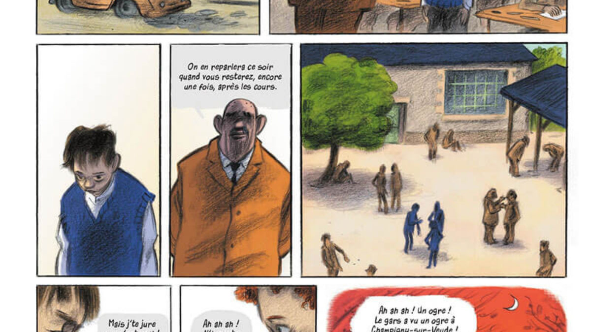 L'écolier en bleu de Fabien Grolleau et Joel Legars (Steinkis)