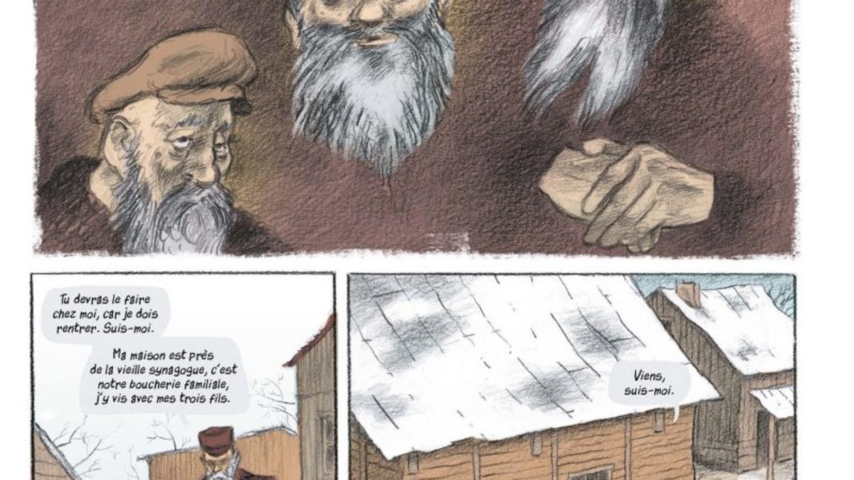 L'écolier en bleu de Fabien Grolleau et Joel Legars (Steinkis)