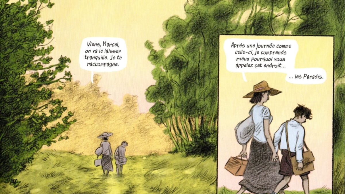 L'écolier en bleu de Fabien Grolleau et Joel Legars (Steinkis)