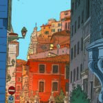 Jim partage son travail sur Une nuit à Rome 4 (Bamboo/Grand Angle)) quelques mois avant sa sortie - décrypté par Comixtrip le site BD de référence