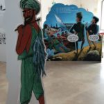 Voyages en Egypte et en Nubie de Giambattista Belzoni de Lucie Castel, Grégory Jarry et Nicole Augereau, exposition à la cité internationale de la BD à Angouleme (Crédit photo : Damien Canteau / Comixtrip)
