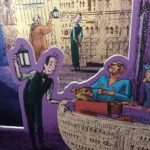 Voyages en Egypte et en Nubie de Giambattista Belzoni de Lucie Castel, Grégory Jarry et Nicole Augereau, exposition à la cité internationale de la BD à Angouleme (Crédit photo : Damien Canteau / Comixtrip)