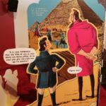 Voyages en Egypte et en Nubie de Giambattista Belzoni de Lucie Castel, Grégory Jarry et Nicole Augereau, exposition à la cité internationale de la BD à Angouleme (Crédit photo : Damien Canteau / Comixtrip)