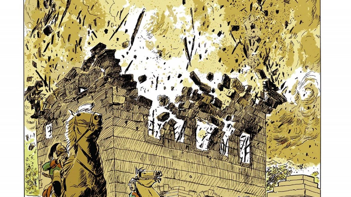 Révolution 1 Liberté de Younn Locard et Florent Graouzel (Actes Sud /L'An 2)