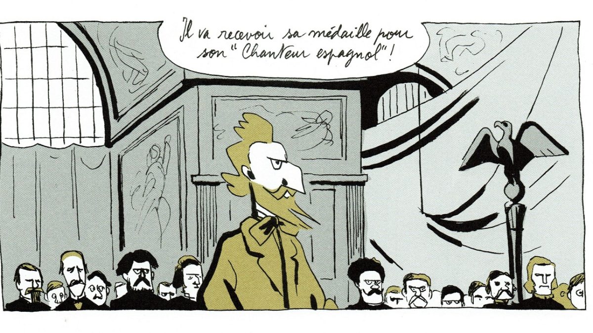 Swan tome 2 Le chanteur espagnol de Néjib (Gallimard)