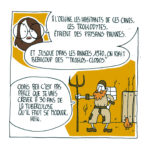 Au fond du trou de Nespie et Le Vilain (éditions Lapin)