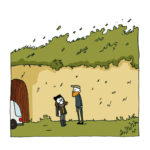 Au fond du trou de Nespie et Le Vilain (éditions Lapin)