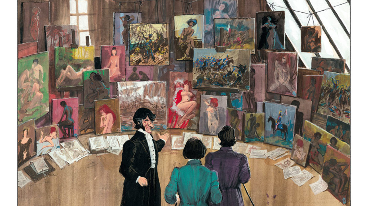 La vengeance du comte Skarbek 1 de Y. Sente et G. Rosinski (Dargaud)