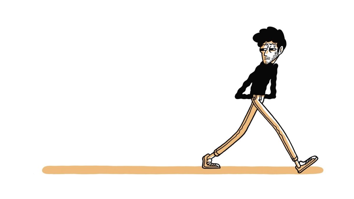 L'homme le plus flippé du monde de Théo Grosjean (Delcourt) : tome 1