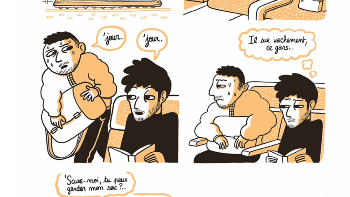 L'homme le plus flippé du monde de Théo Grosjean (Delcourt) : tome 2