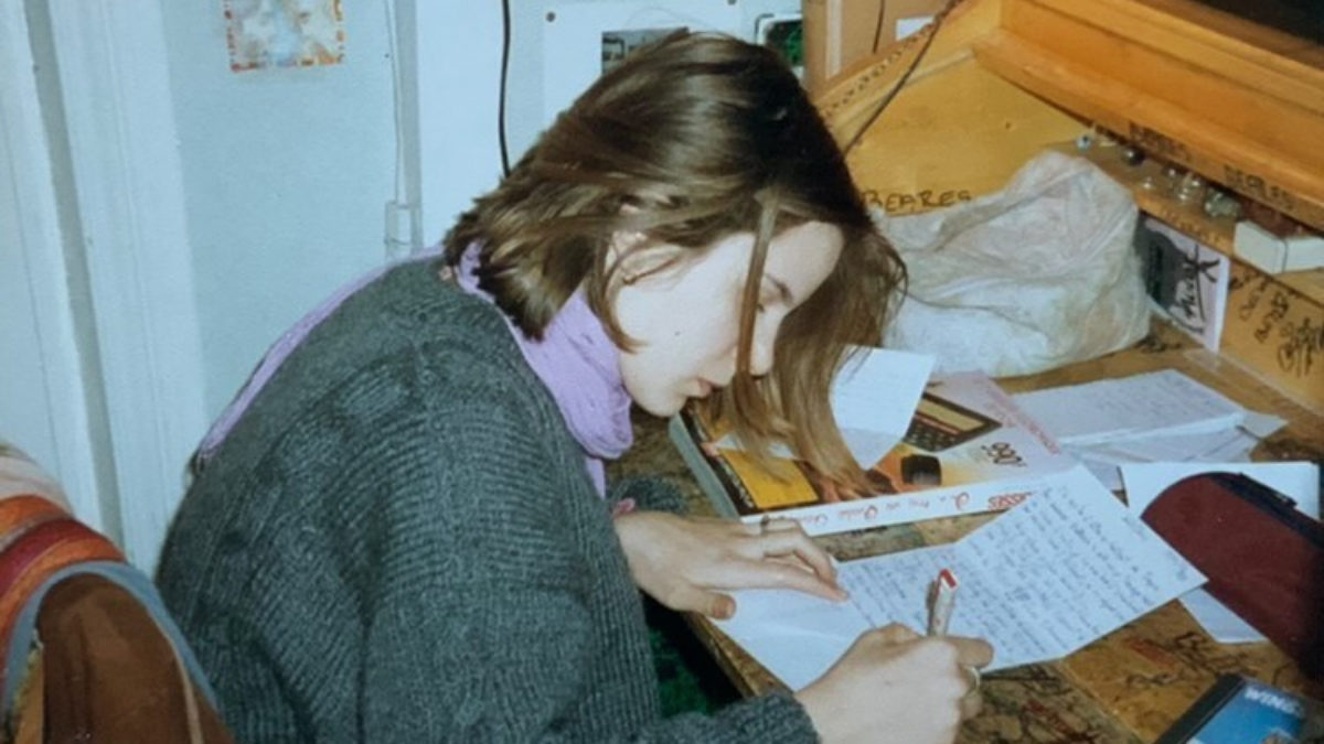 Magali Le Huche à 11 ans