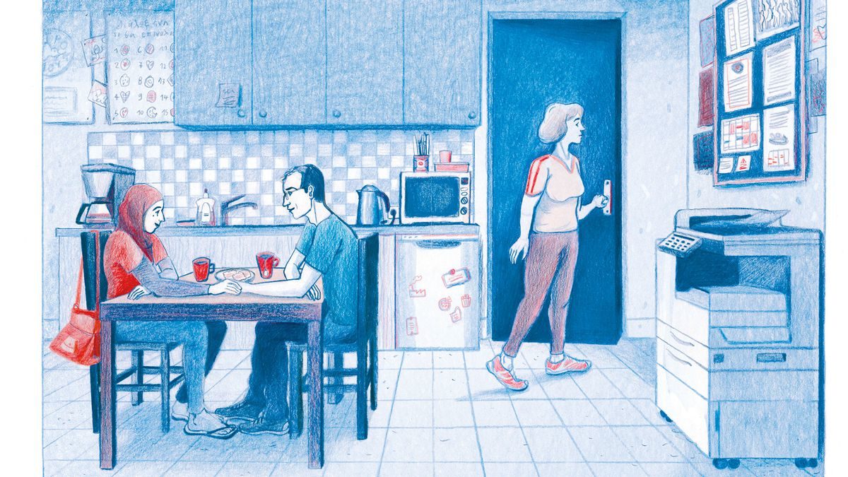 Chez toi de Sandrine Martin (Casterman)