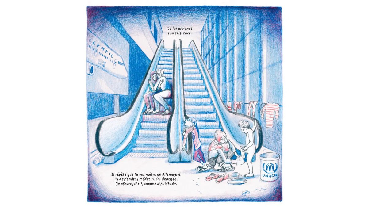 Chez toi de Sandrine Martin (Casterman)