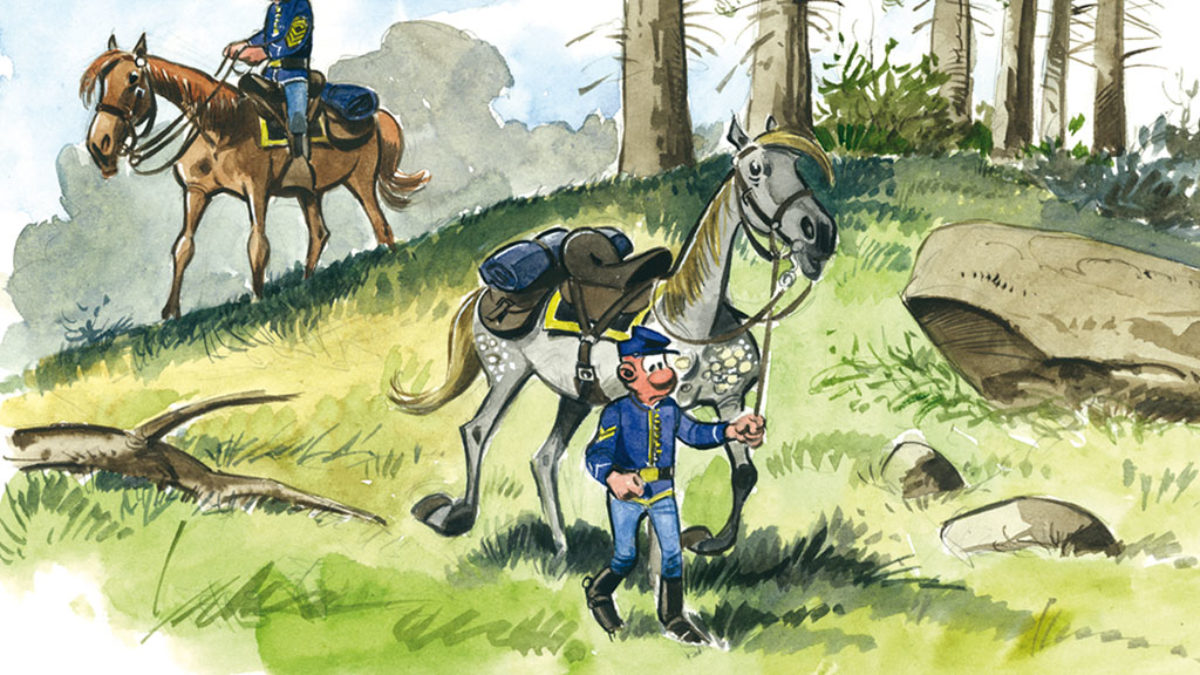 Les tuniques bleues de Raoul Cauvin et Willy Lambil (Dupuis)