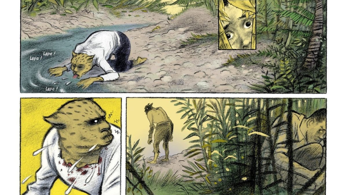 L'île du docteur Moreau 1 de Stéphane Tamaillon, Joël Legars et Anna Conzatti (Delcourt)