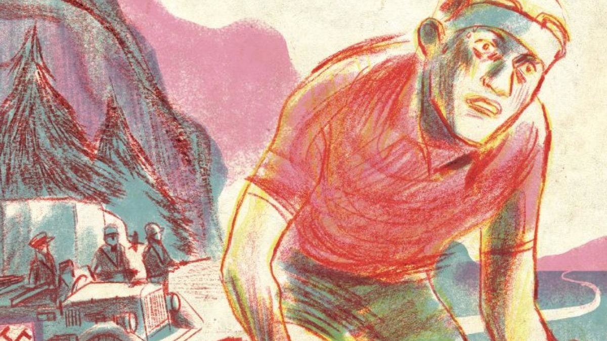 Gino Bartali de Julian Voloj et Lorena Canottiere (Marabulles)