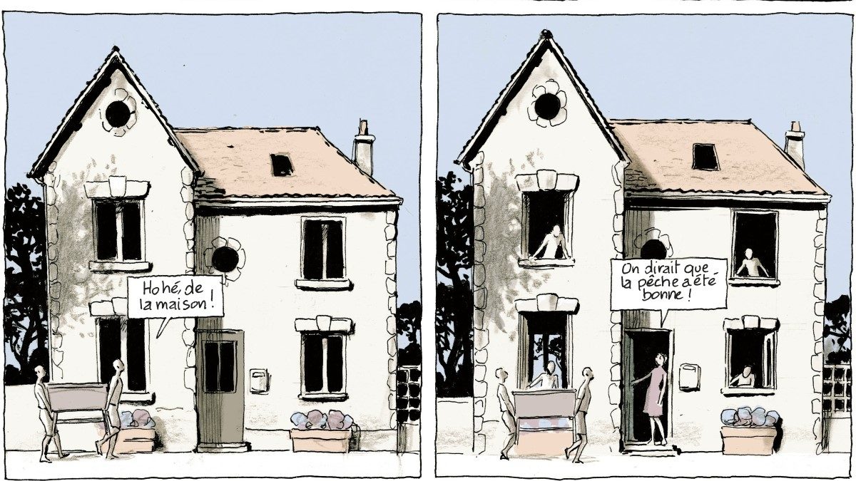 Sous les galets la plage de Pascal Rabaté (Rue de Sèvres)